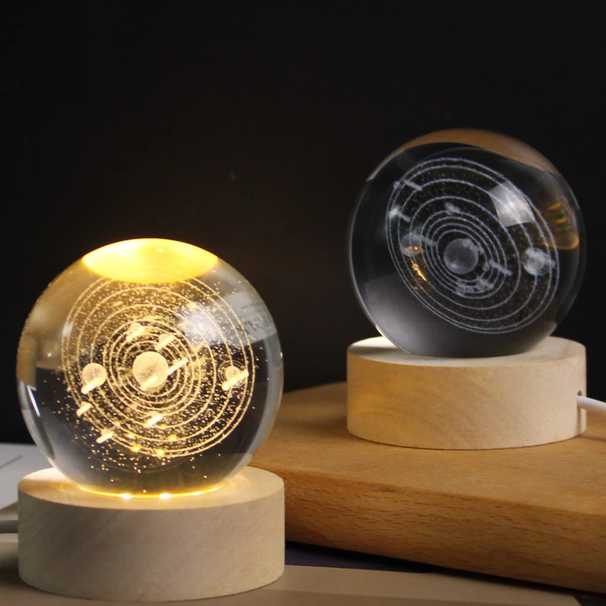 Celestial Dreamscape LED Night Lamp