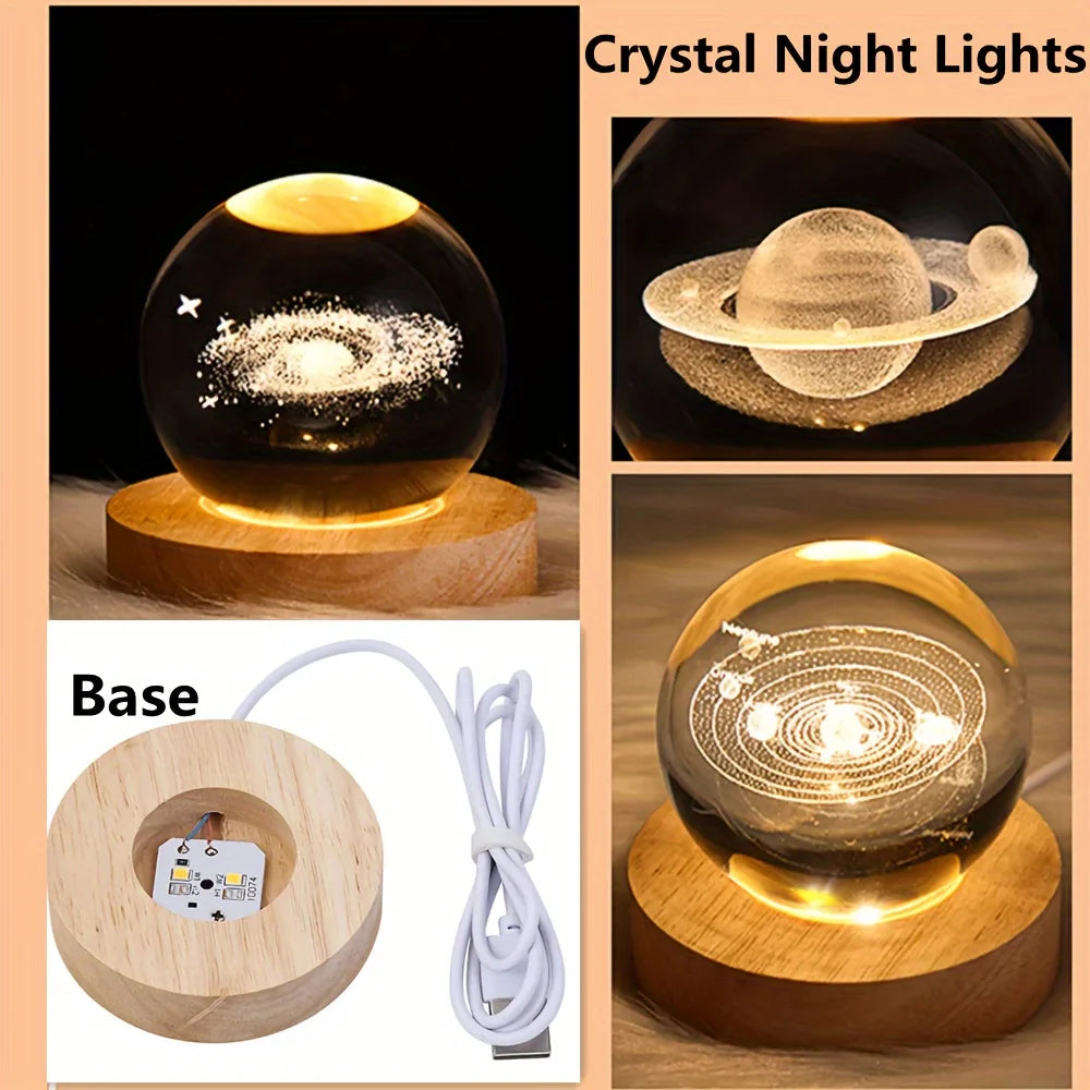 Celestial Dreamscape LED Night Lamp