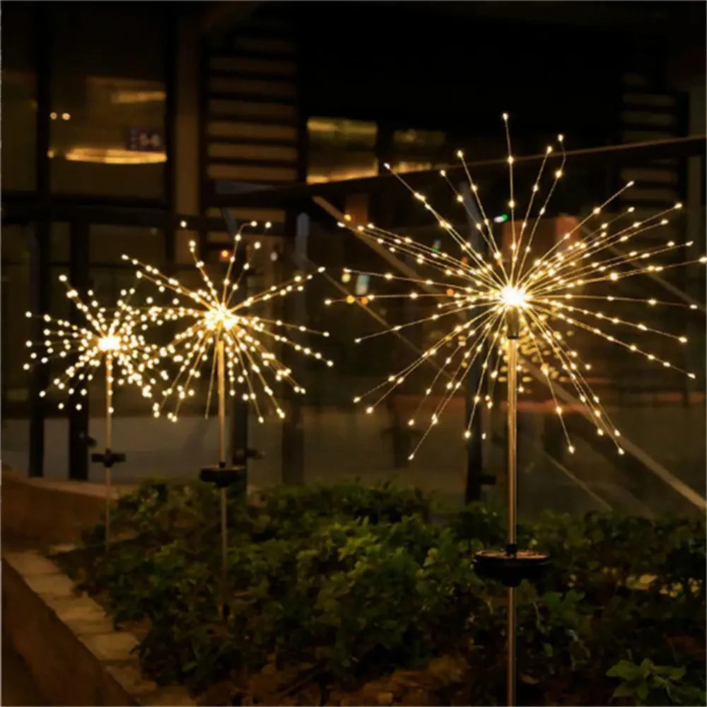 Vibrant Nightscape LED Firework Lights