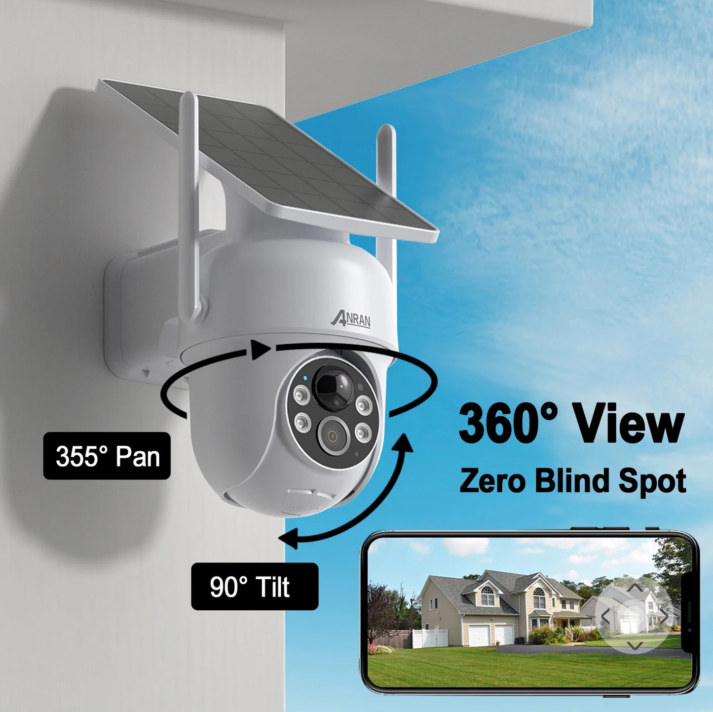 SunWatch Secure 2K WiFi Camera