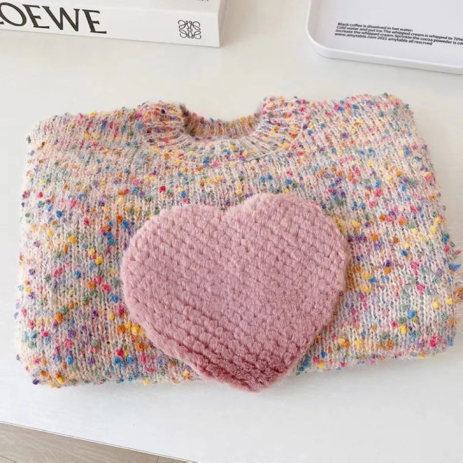 Charming Knit Pullover for Girls